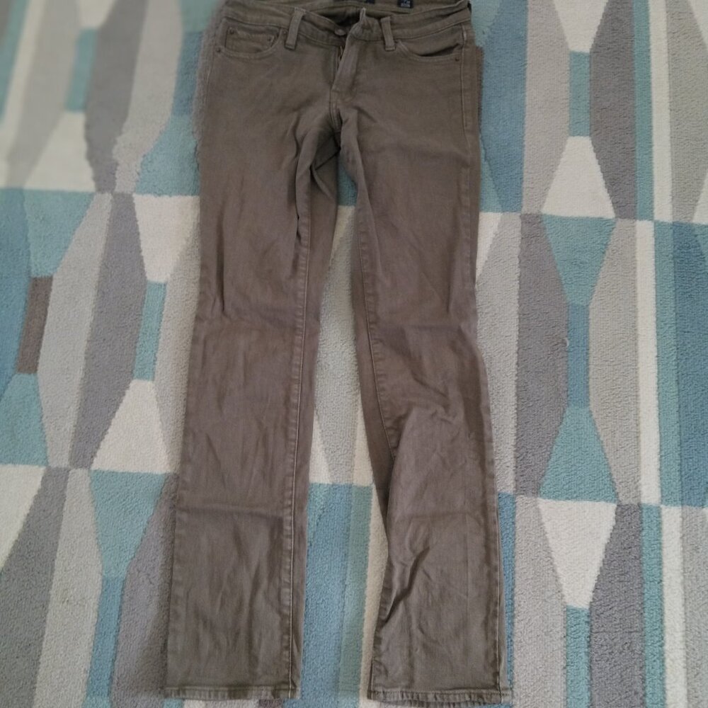 lucky brand green bootcut jeans